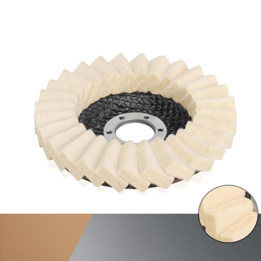 Wool Felt Flap Discs Polishing Wheel - clarioy