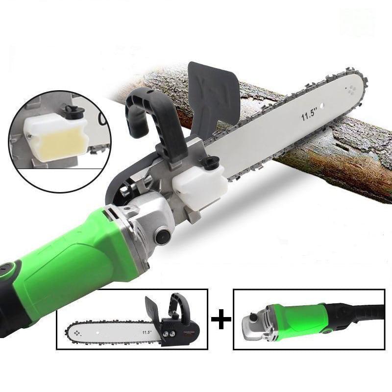 🔥Half price today Ends soon🔥Angle Grinder Converted Electric Chainsaw Kit - clarioy