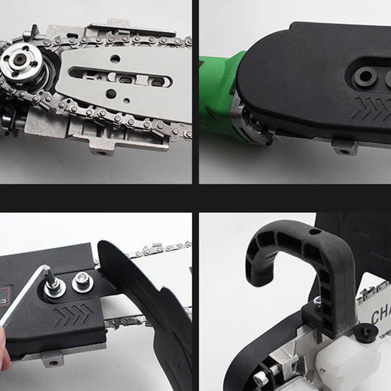 🔥Half price today Ends soon🔥Angle Grinder Converted Electric Chainsaw Kit - clarioy