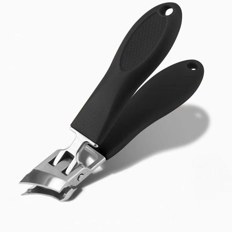 Wide Jaw Opening Anti-Splash Slanted Nail Clipper - clarioy
