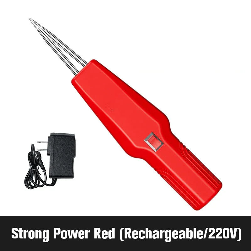 clarioy red rechargeable auto tool with charger, strong power electric tester, 220V
