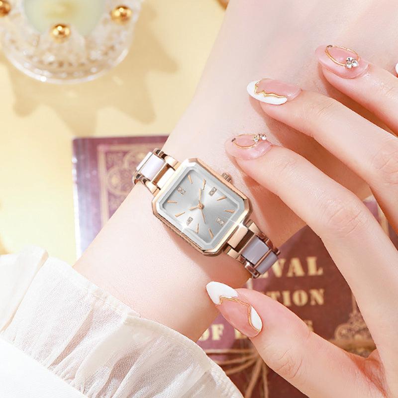 ✨2025 Latest Styles⌚Women's Fashion Rectangular Quartz Watch - clarioy