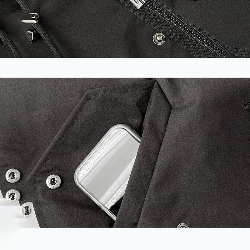 ❄️Winter Specials❄️Men's Mid-Length Jacket with Removable Synthetic Fur - clarioy