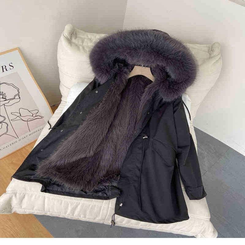 ❄️Winter Specials❄️Men's Mid-Length Jacket with Removable Synthetic Fur - clarioy