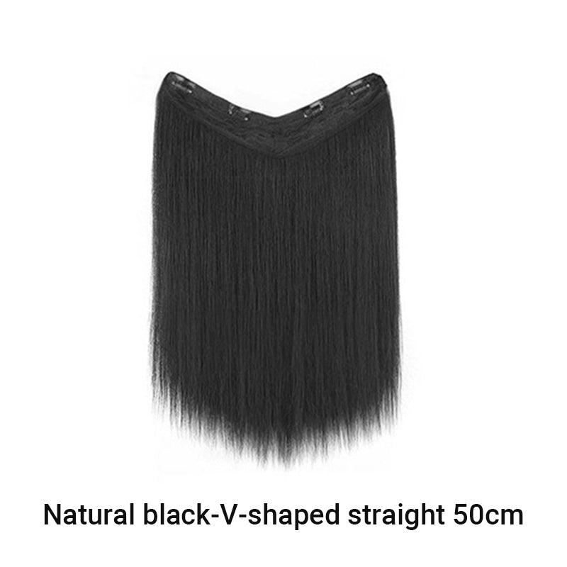 🎅Xmas Specials🎄Clip in U-Shaped Hair Extension Hairpiece for Women - clarioy