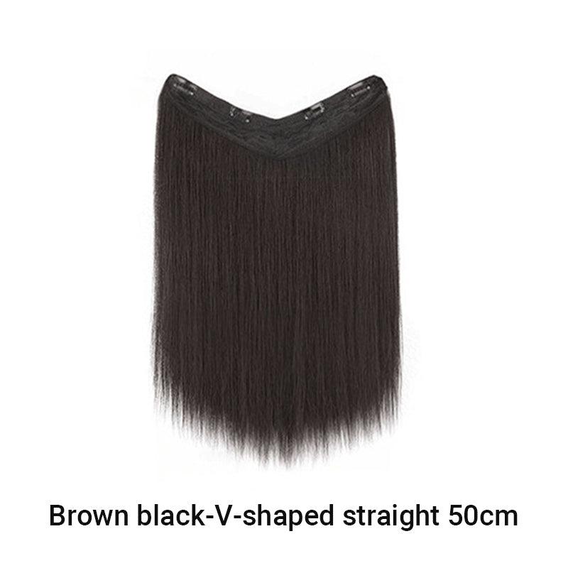 🎅Xmas Specials🎄Clip in U-Shaped Hair Extension Hairpiece for Women - clarioy