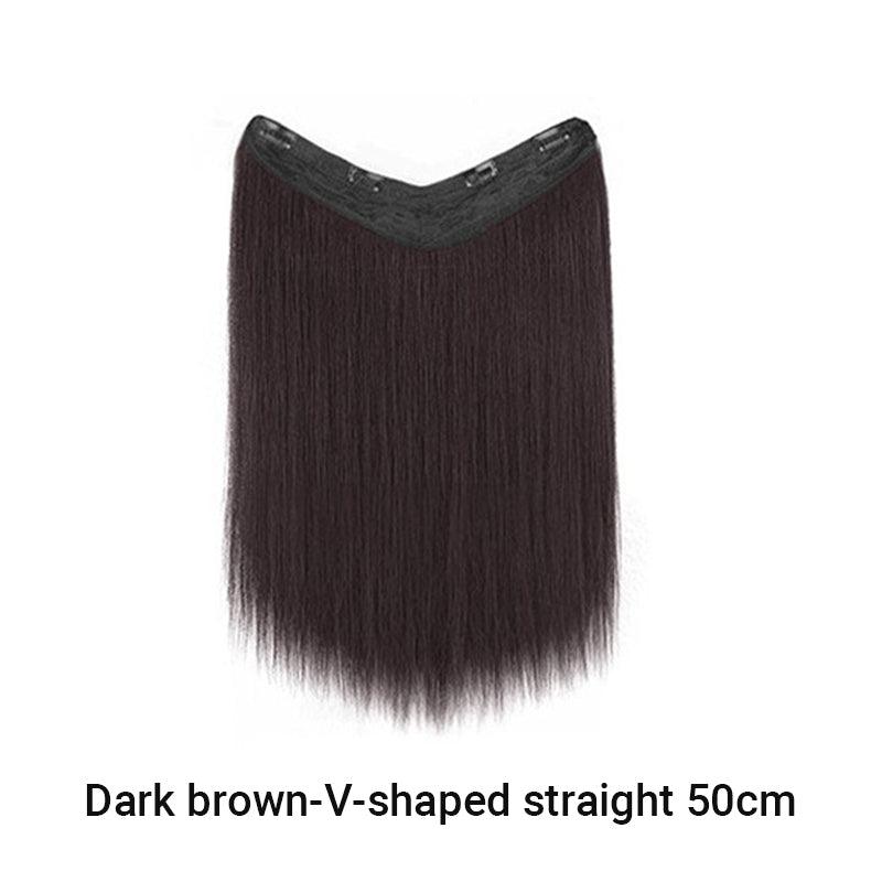 🎅Xmas Specials🎄Clip in U-Shaped Hair Extension Hairpiece for Women - clarioy