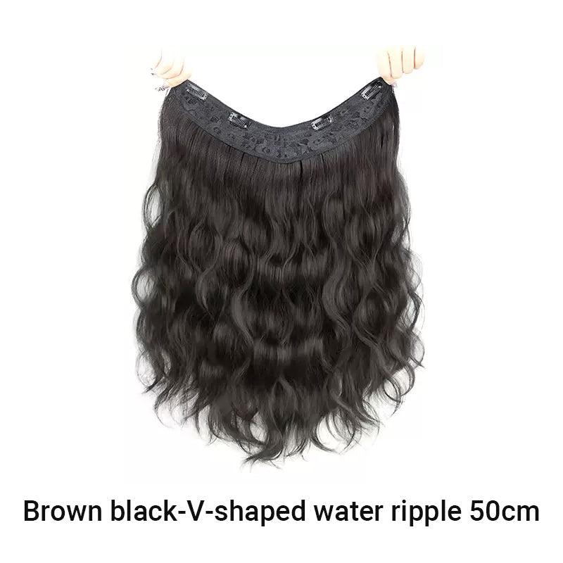 🎅Xmas Specials🎄Clip in U-Shaped Hair Extension Hairpiece for Women - clarioy