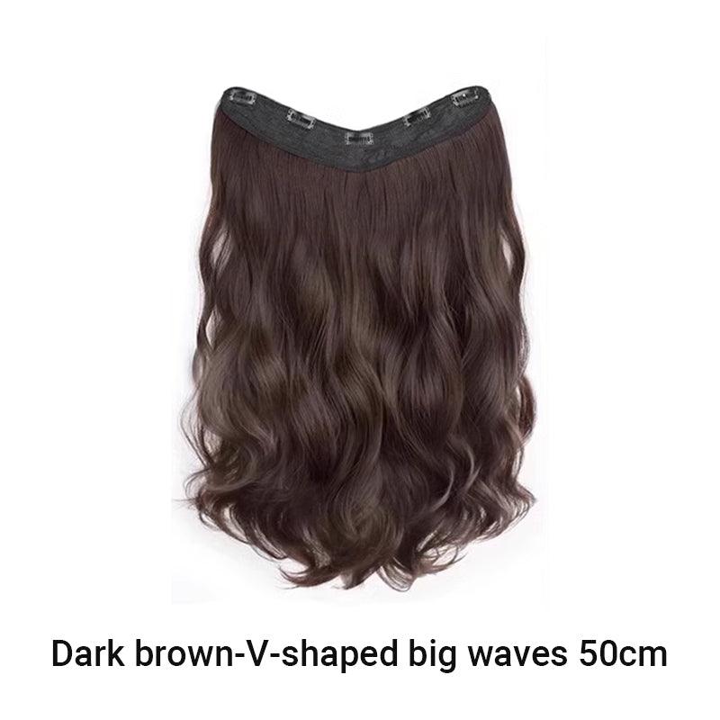 🎅Xmas Specials🎄Clip in U-Shaped Hair Extension Hairpiece for Women - clarioy