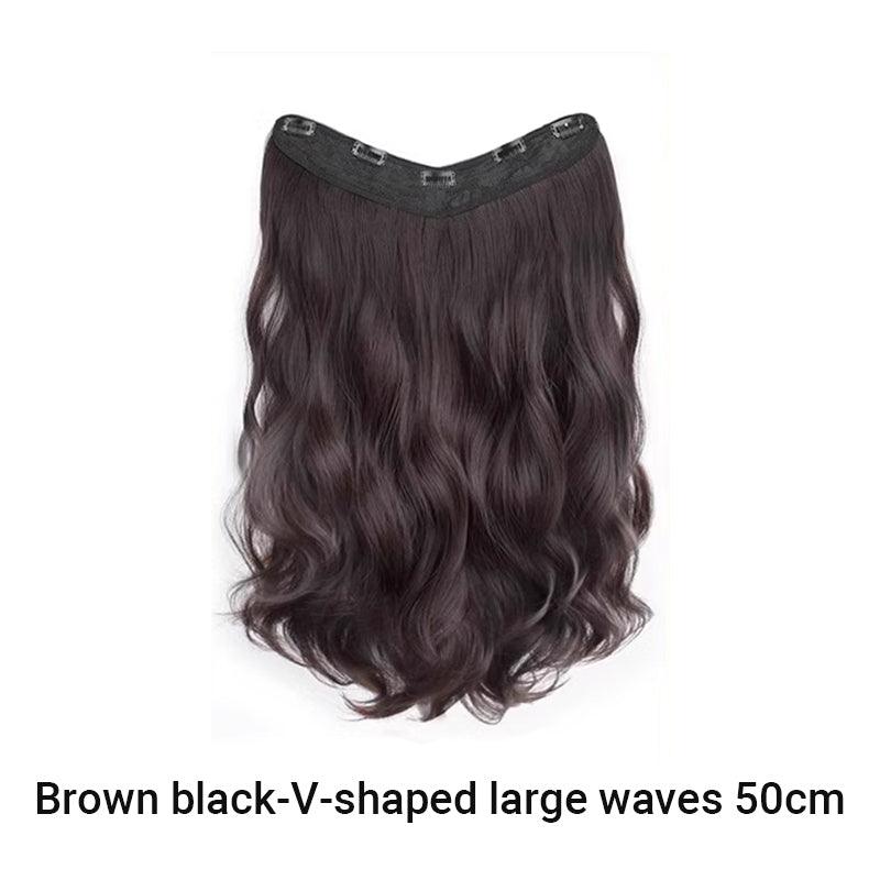 🎅Xmas Specials🎄Clip in U-Shaped Hair Extension Hairpiece for Women - clarioy