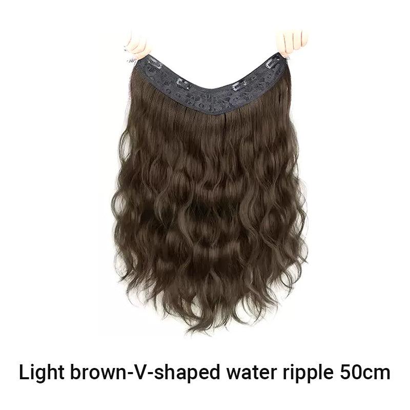 🎅Xmas Specials🎄Clip in U-Shaped Hair Extension Hairpiece for Women - clarioy