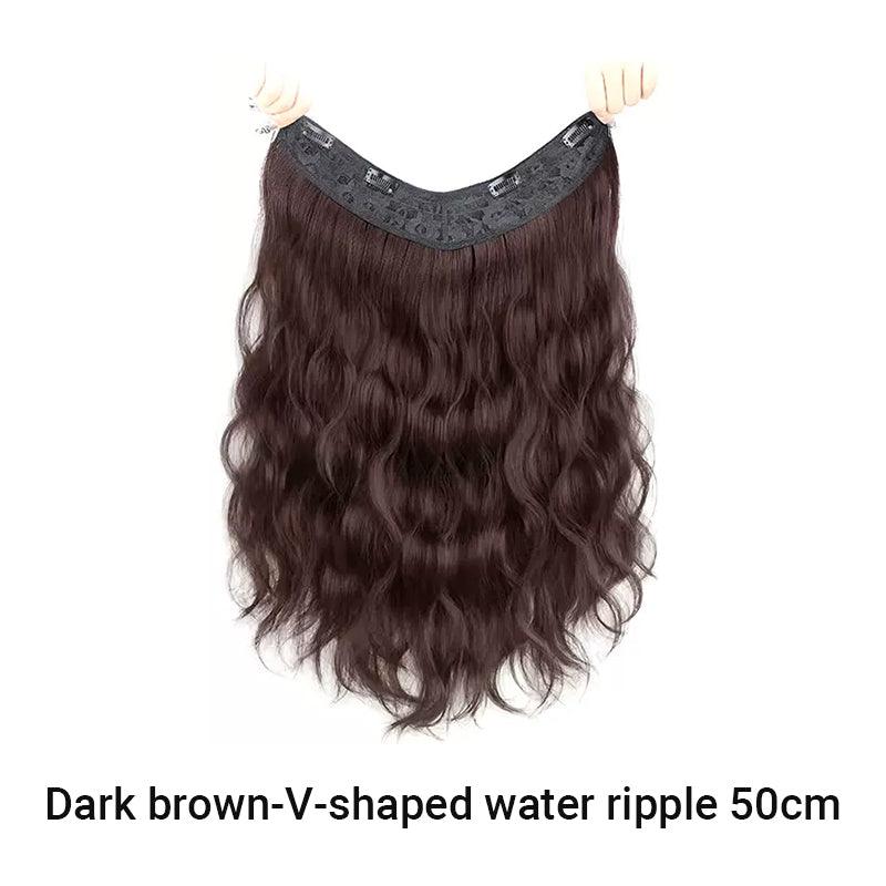 🎅Xmas Specials🎄Clip in U-Shaped Hair Extension Hairpiece for Women - clarioy