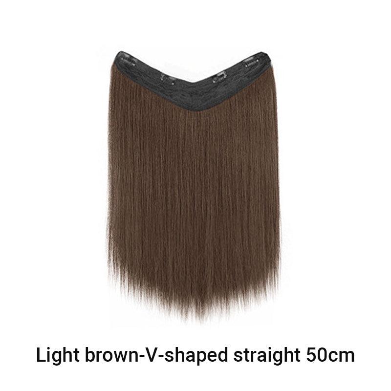 🎅Xmas Specials🎄Clip in U-Shaped Hair Extension Hairpiece for Women - clarioy
