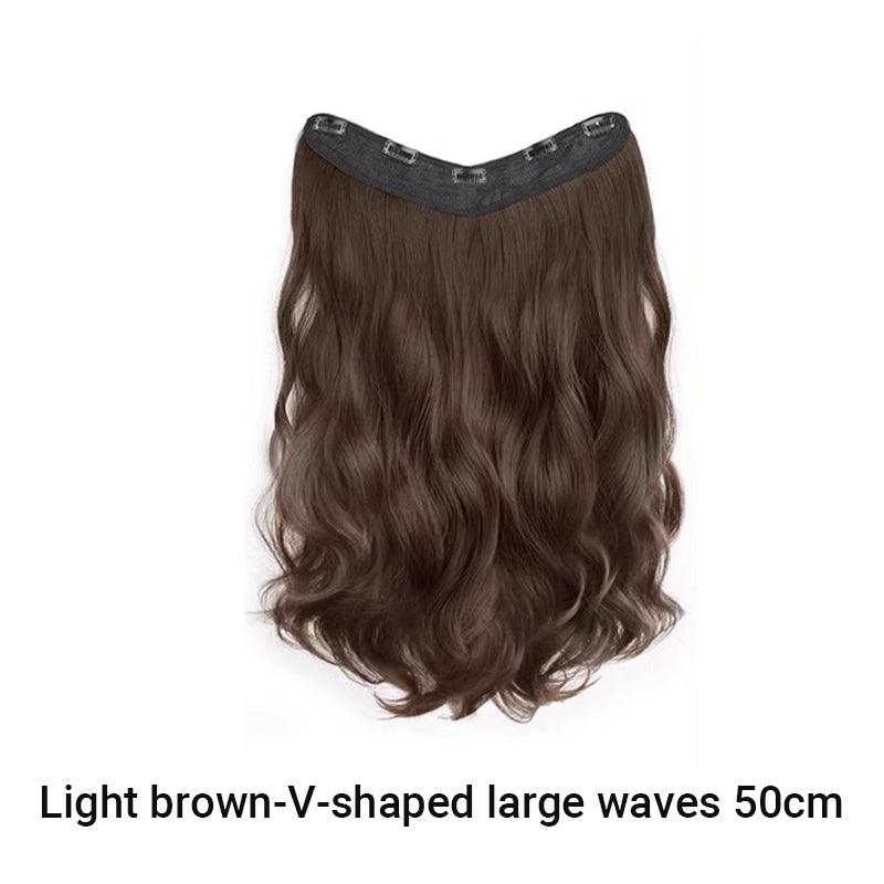 🎅Xmas Specials🎄Clip in U-Shaped Hair Extension Hairpiece for Women - clarioy