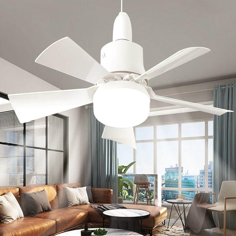 2-in-1 Portable Ceiling Fan & Light With Remote Control - clarioy