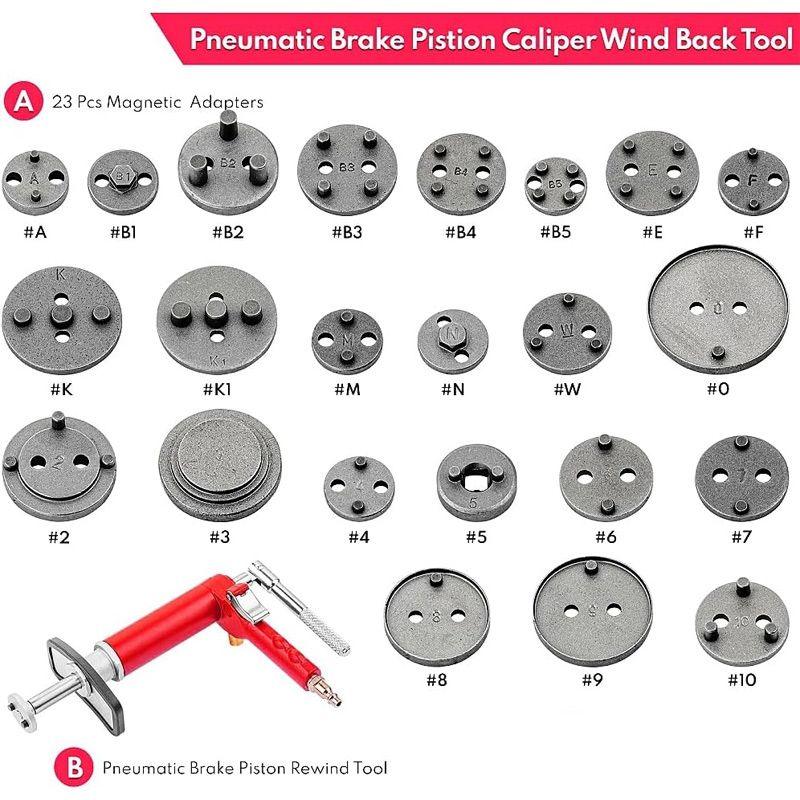 24pcs Pneumatic Brake Caliper Compression Tool(50% OFF) - clarioy
