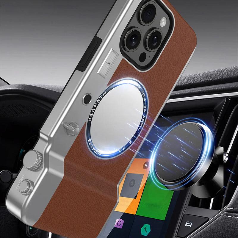 Vintage Camera Phone Case for iPhone 11/12/13/14/15 - clarioy