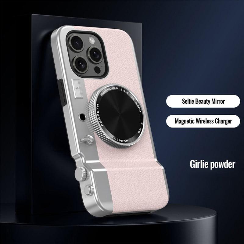 Vintage Camera Phone Case for iPhone 11/12/13/14/15 - clarioy