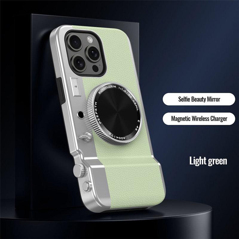 Vintage Camera Phone Case for iPhone 11/12/13/14/15 - clarioy