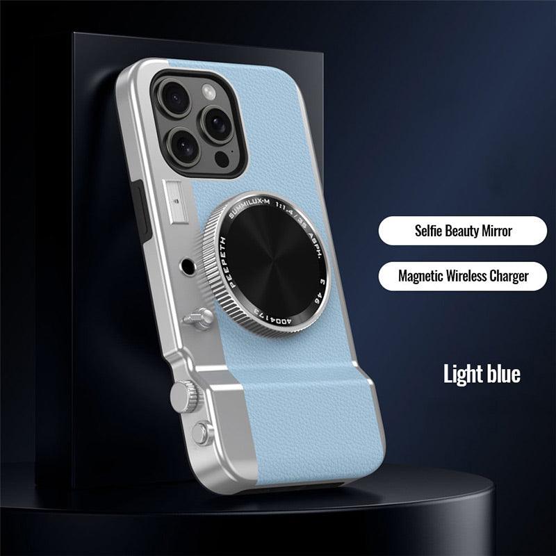 Vintage Camera Phone Case for iPhone 11/12/13/14/15 - clarioy