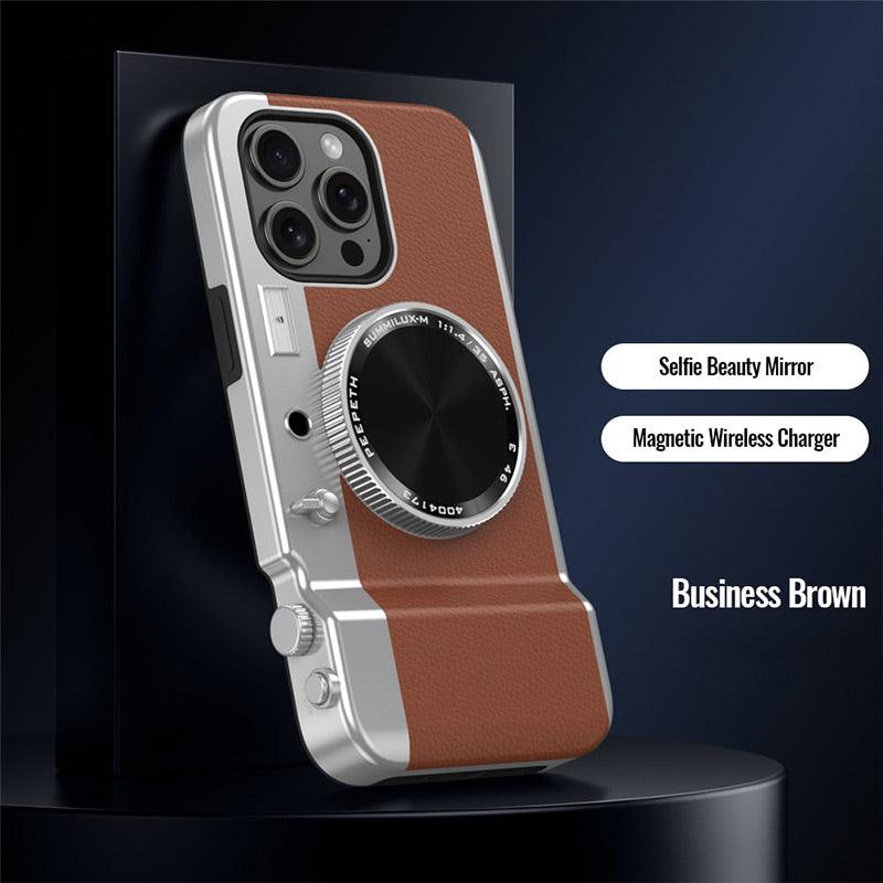 Vintage Camera Phone Case for iPhone 11/12/13/14/15 - clarioy