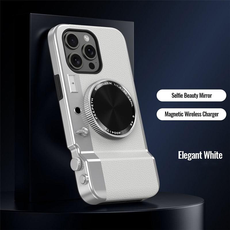 Vintage Camera Phone Case for iPhone 11/12/13/14/15 - clarioy