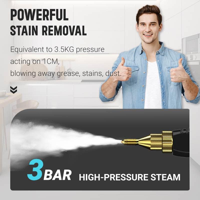 🔥Best seller worldwide✨2500W Handheld High-Temperature Pressurized Steam Cleaner - clarioy