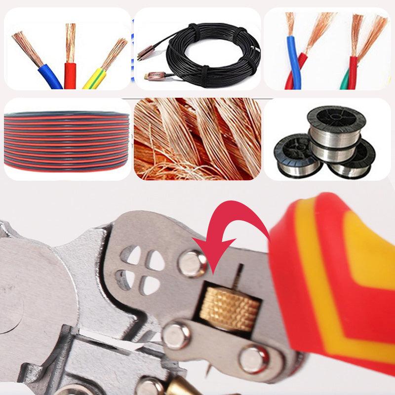 💥🧰Versatile Wire Stripping Pliers with Electricity Measurement - clarioy
