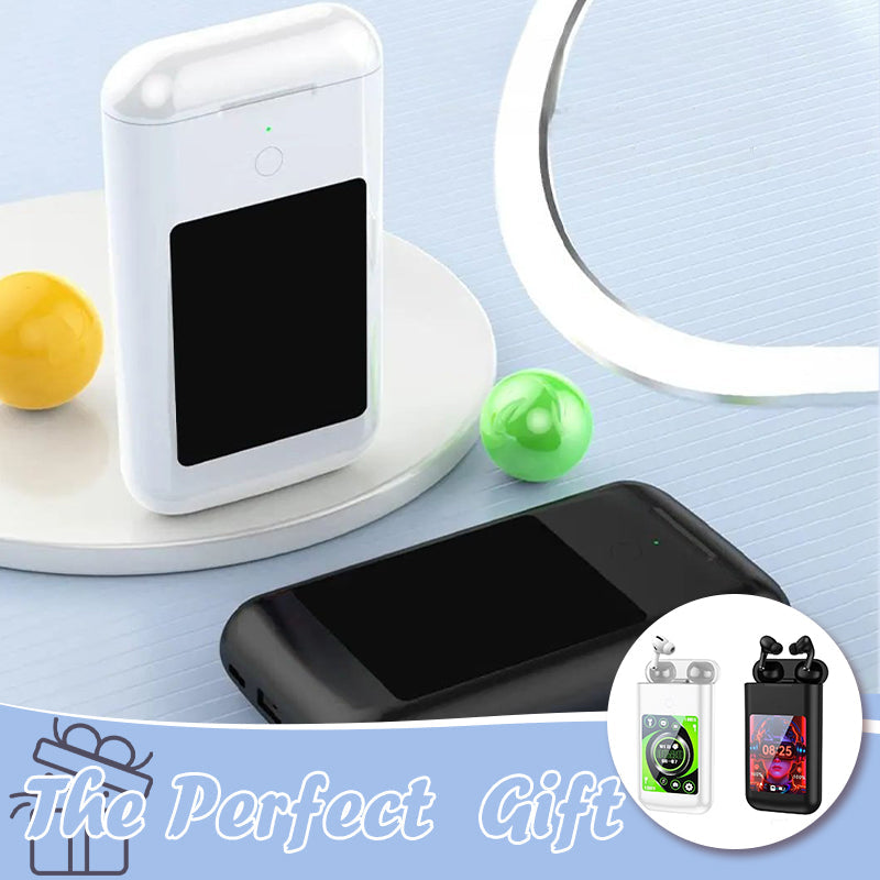 š„Hot Sale 50% off for a limited timeā³Portable 3-in-1 Charger Multimedia Bluetooth Earbuds