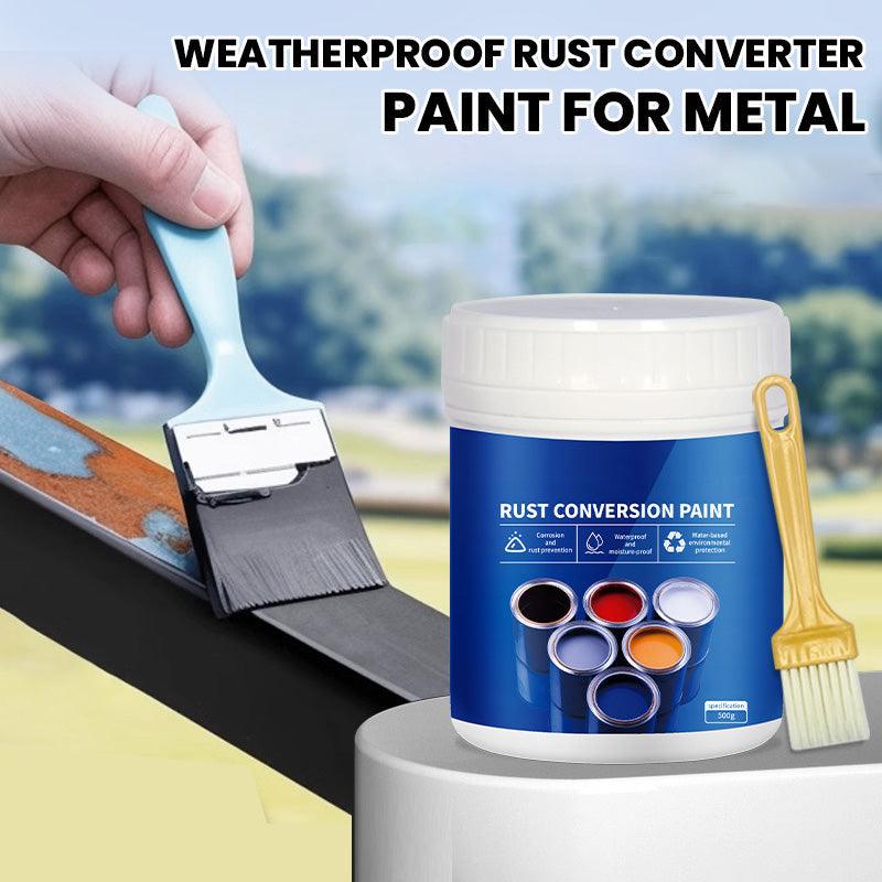 🔥HOT SALE 50%OFF🔥Weatherproof Rust Converter Paint for Metal - clarioy