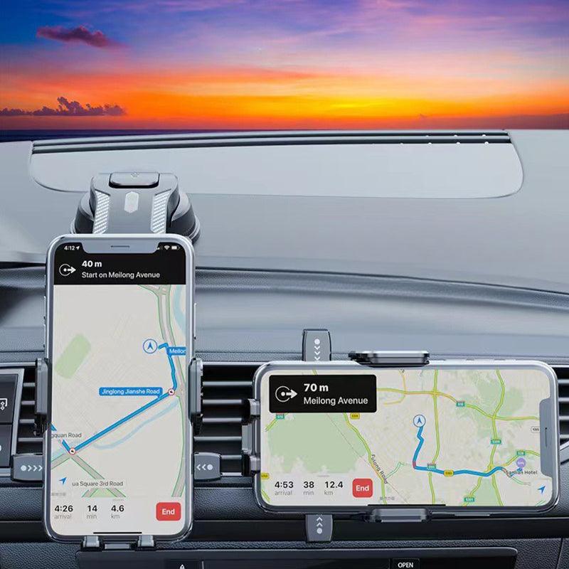 Multifunctional Suction Cup Car Phone Holder - clarioy