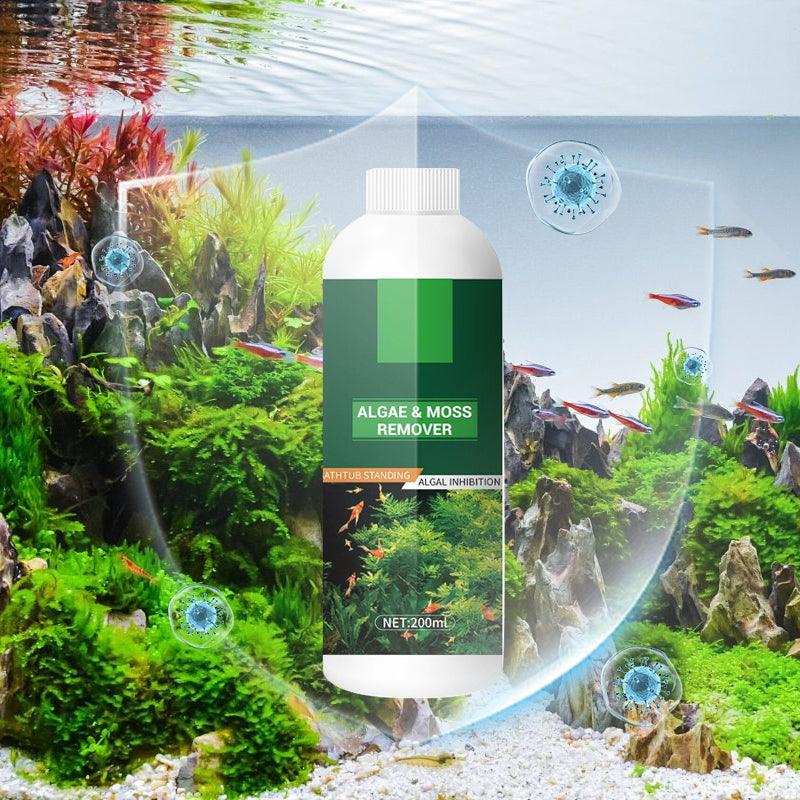 🎉Buy More Save More💥 Algae & Moss Remover for Fish Tank and Fish Pond - Safe Water Purification - clarioy