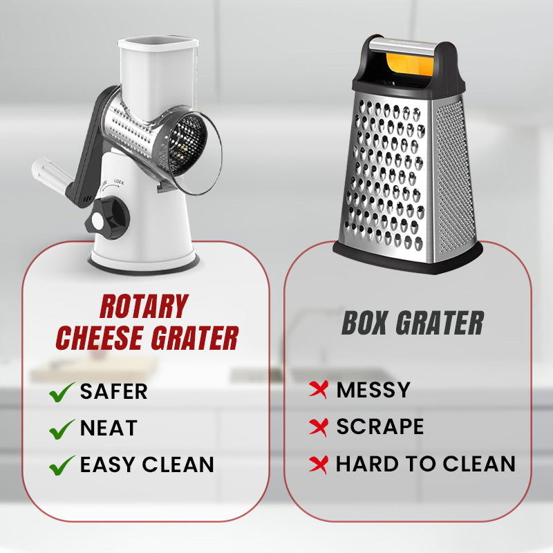 🔥Limit Time 46% OFF🔥Multifunctional Manual Rotary Grater & Chopper