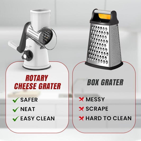 🔥Limit Time 46% OFF🔥Multifunctional Manual Rotary Grater & Chopper