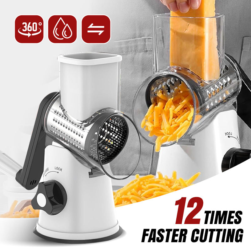 🔥Limit Time 46% OFF🔥Multifunctional Manual Rotary Grater & Chopper