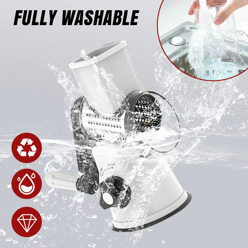 🔥Limit Time 46% OFF🔥Multifunctional Manual Rotary Grater & Chopper