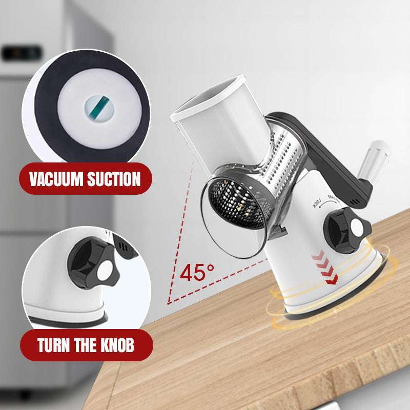 🔥Limit Time 46% OFF🔥Multifunctional Manual Rotary Grater & Chopper