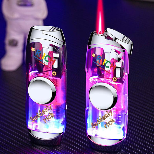 🔥New Hot Selling❤️🔥 Creative Spinning Gyro Windproof Lighter - clarioy