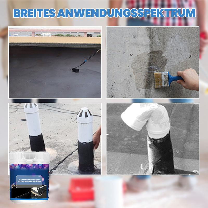 Waterproof multi-purpose polyurethane coating,Lasting Protection, Safeguard Every Inch of Your Space! 💧🏡