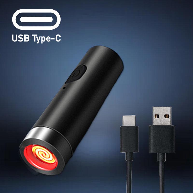Flameless & Windproof Coil Lighter with Keyring - clarioy