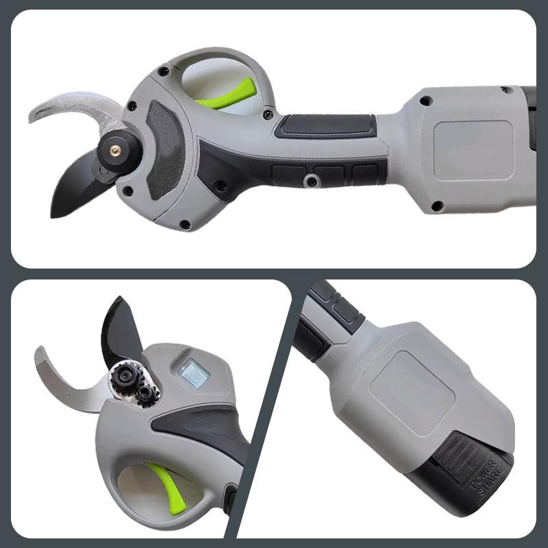 Garden Electric Pruning Shears with Battery & Charger
