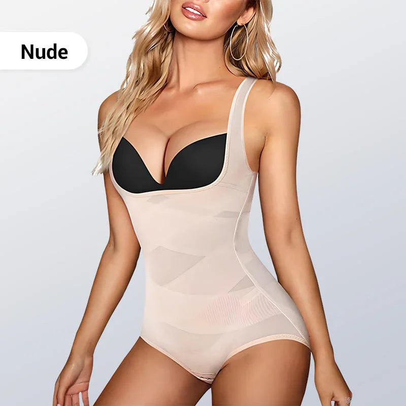 ๐ฅ Hot Sale ๐ฅ Highest (50% off)Hook-and-Eye Mesh Shapewear Bodysuit