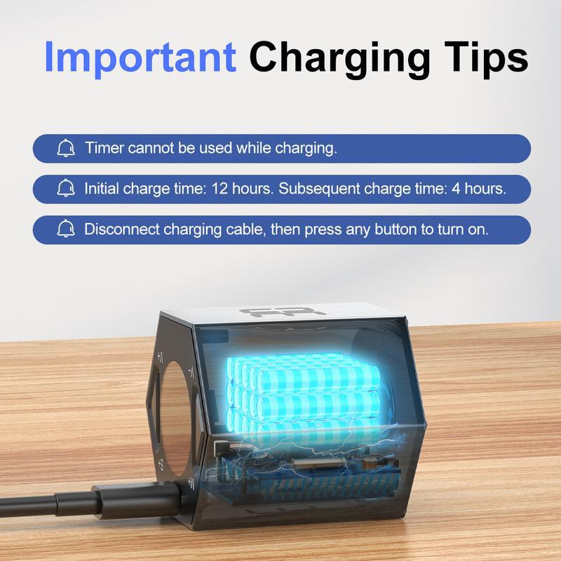 Multi-function Portable Flip Timer