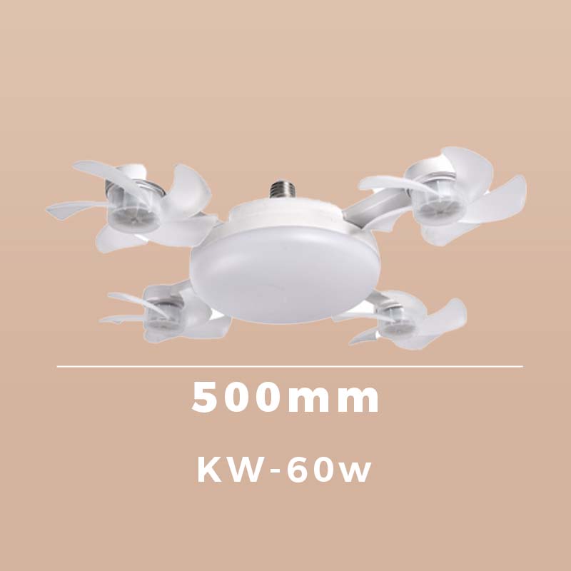 Remote-Controlled LED Ceiling Fan Light