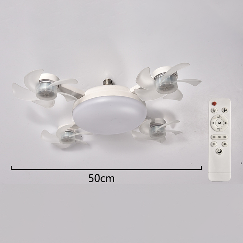 Remote-Controlled LED Ceiling Fan Light