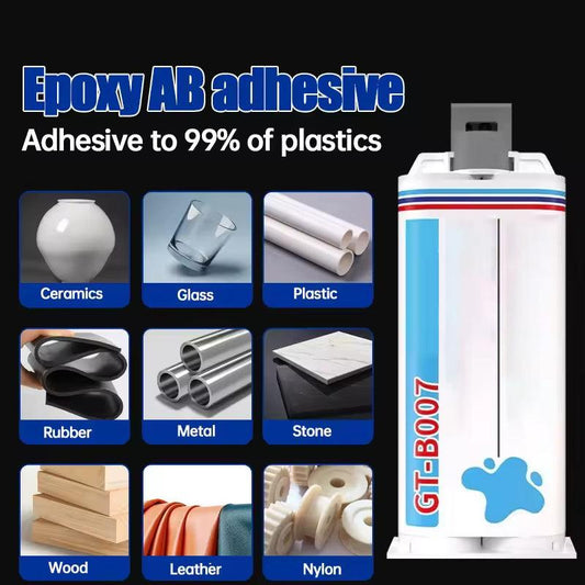Aesthetics and Environmental Friendliness - Clear Epoxy Resin AB Glue