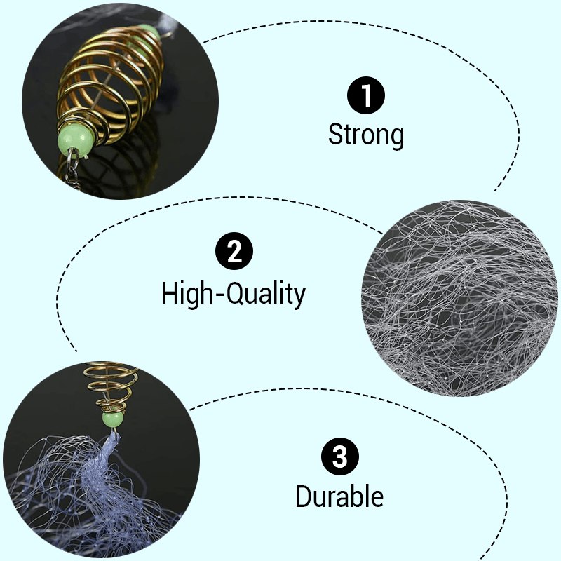 🔥2025 Hot Sale 49% Off🔥Fishing Gill Net with Spring Bait Trap
