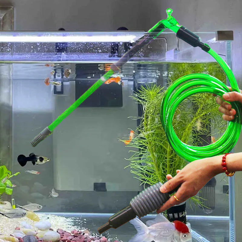 Fish Tank Siphon Water Changer with Suction Cup