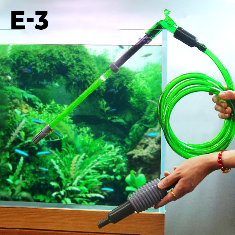 Fish Tank Siphon Water Changer with Suction Cup
