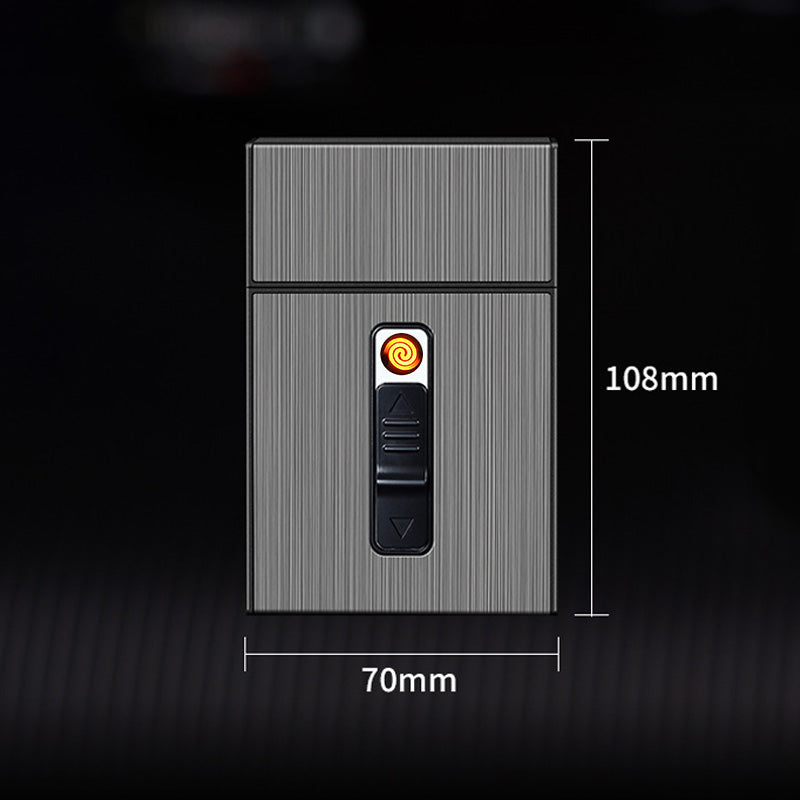 š„Hot Sale 50% OFFš„Cigarette Case with Lighter